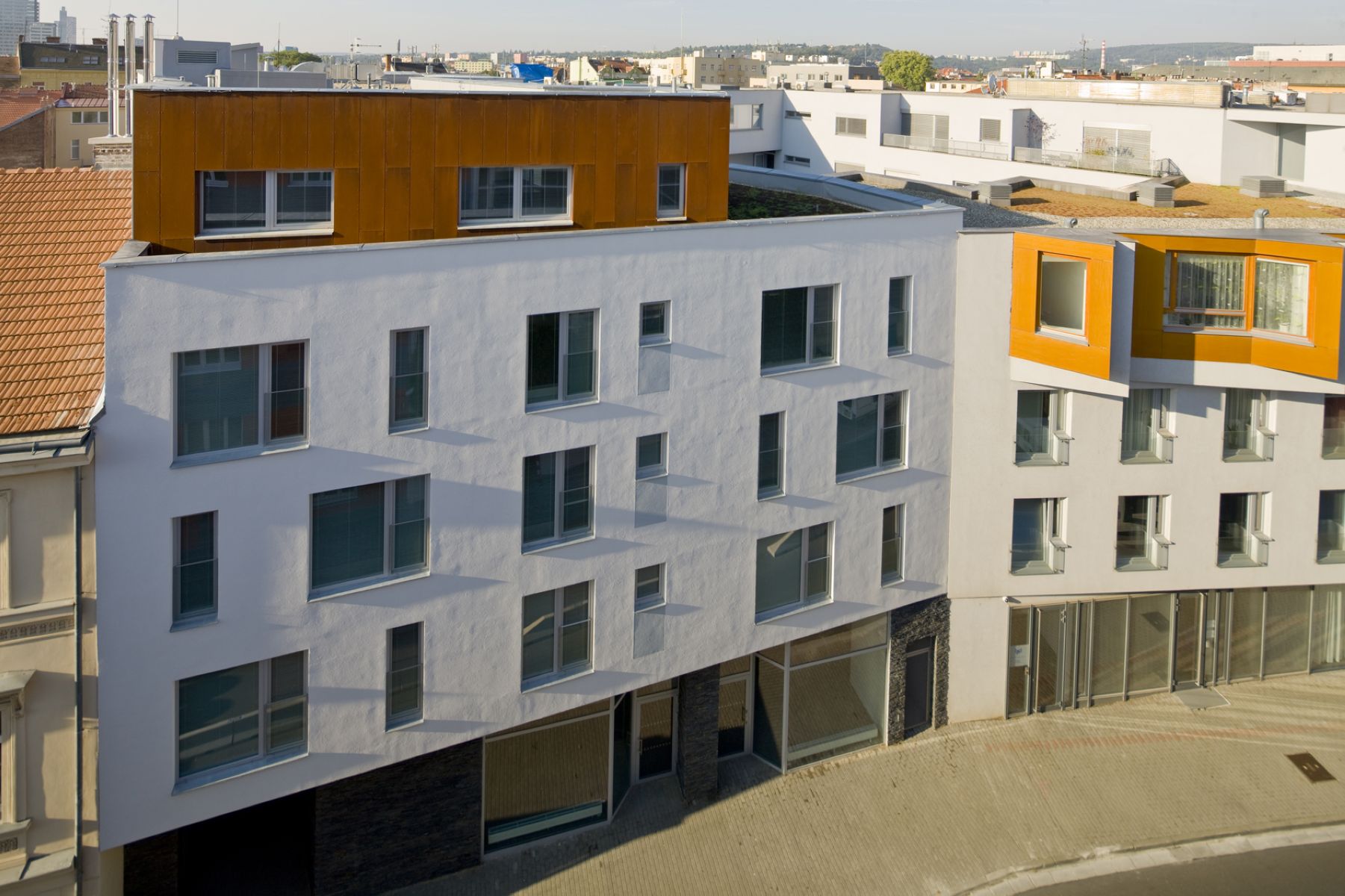 A residential house in Kopečná 9, Brno-střed