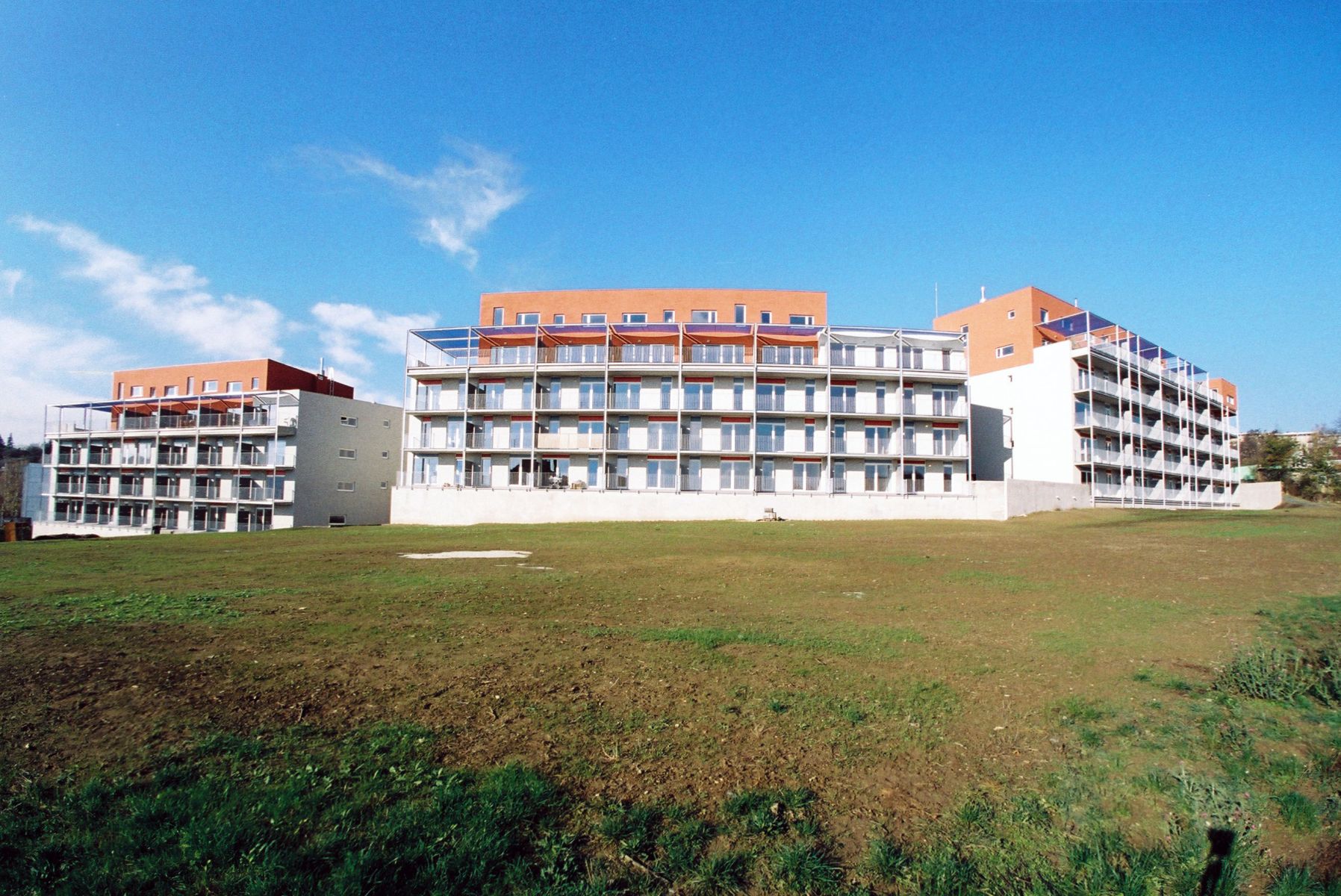 A residential house in Farská zahrada, Brno-Komín