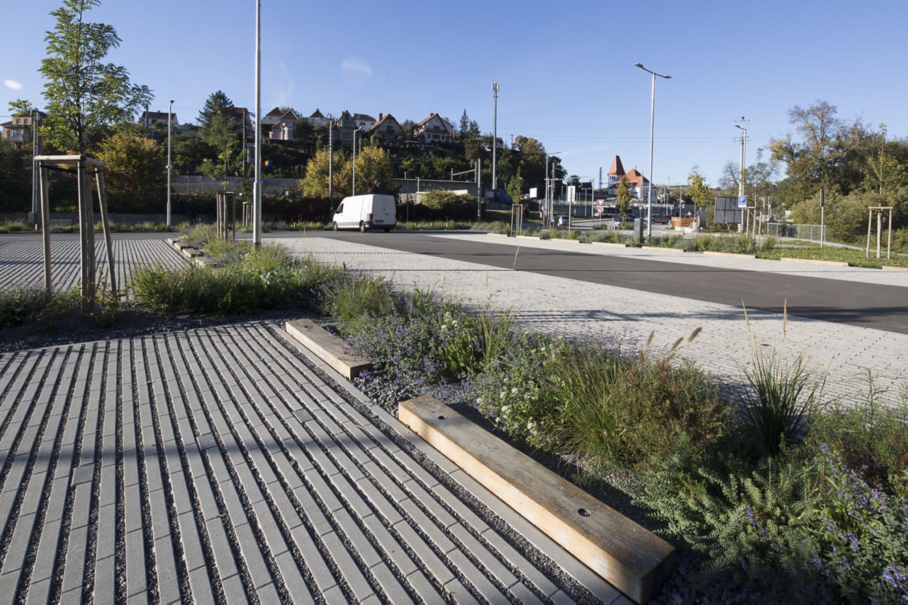 Parkoviště P+R, Bílovice nad Svitavou