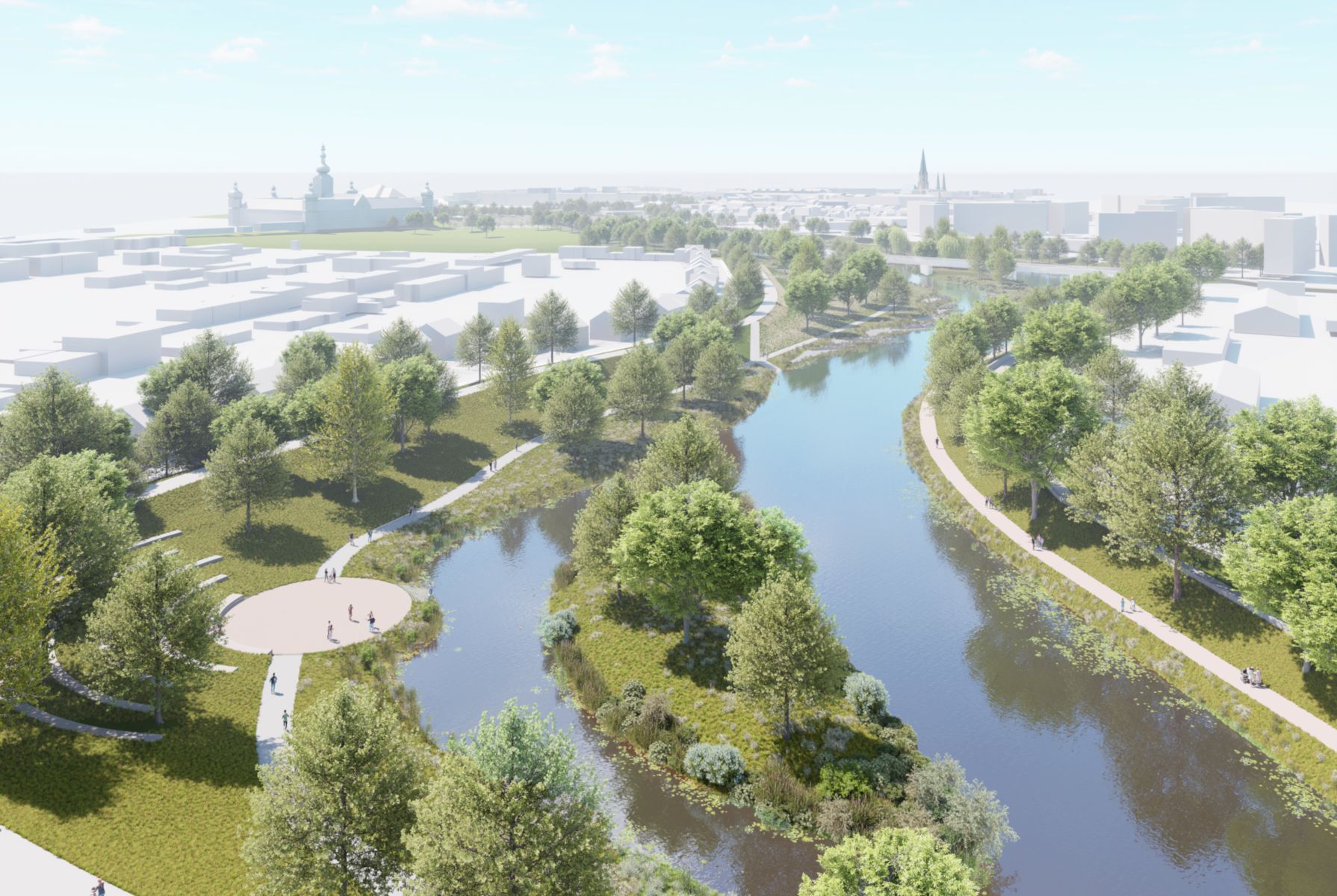 Reconstruction of the central part of Konečné náměstí - TIVOLI - 1st place