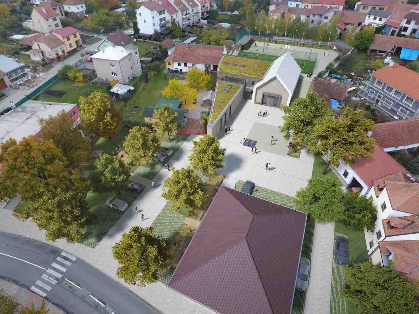 The municipal area in Brno - Ivanovice - 1st place