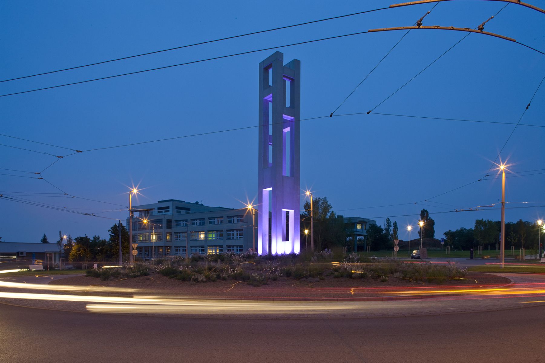 The square Vaňkovo náměstí in Brno