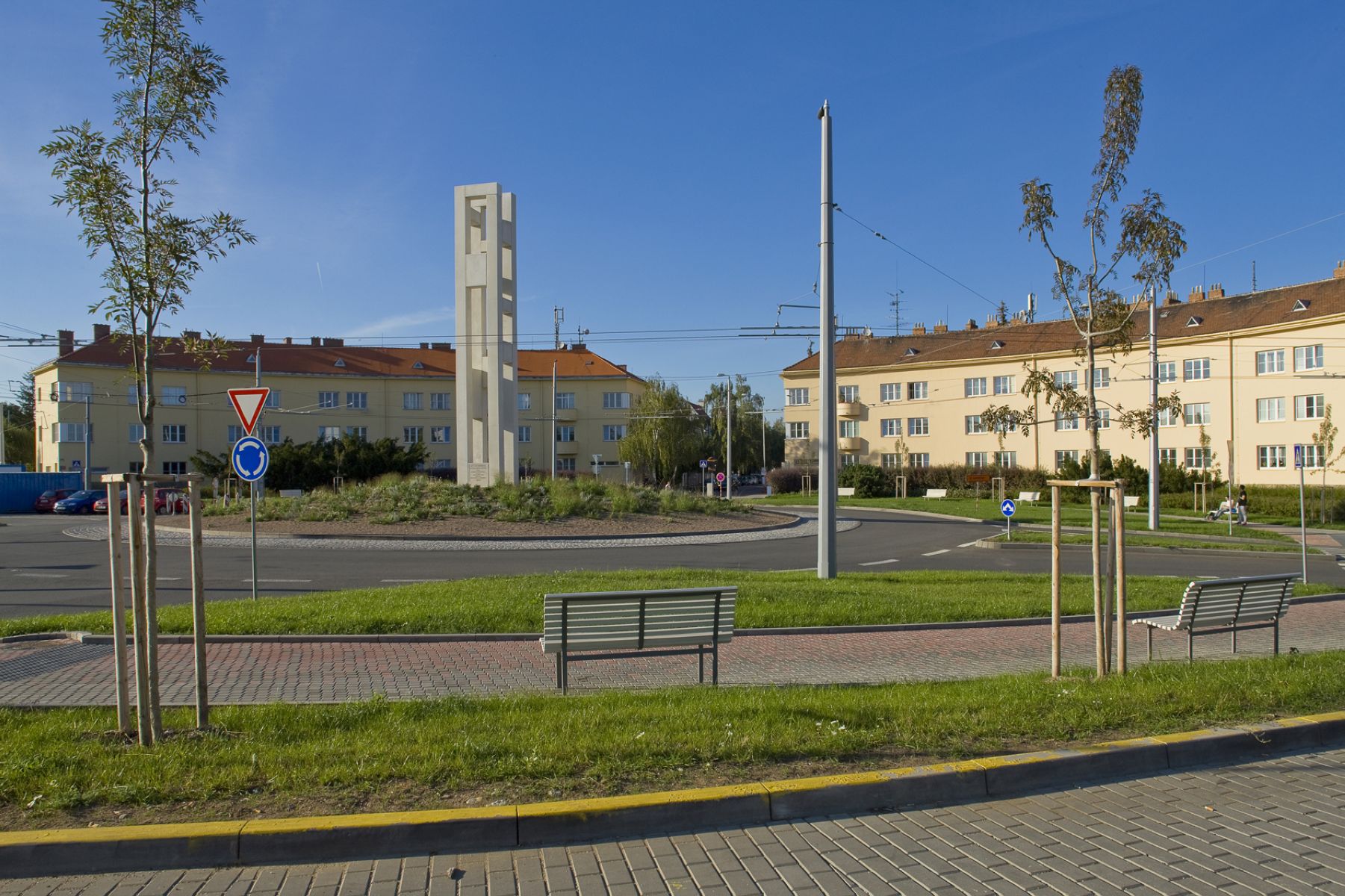 The square Vaňkovo náměstí, Brno